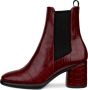 ECCO Sculpted LX 55 Dames leren Chelsea boot met hak Rood Size: 40 (UK 6.5-7) - Thumbnail 1