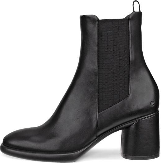 ECCO Sculpted LX 55 Dames leren Chelsea boot met hak Zwart Size: 38 (UK 5-5.5)