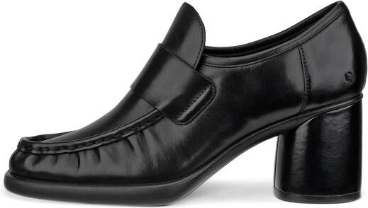 ECCO Sculpted LX 55 Dames leren loafer met hak Zwart Size: 42 (UK 8-8.5)