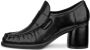 ECCO Sculpted LX 55 Dames leren loafer met hak Zwart Size: 42 (UK 8-8.5) - Thumbnail 1