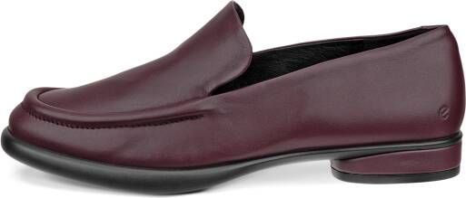 ECCO Sculpted LX Dames leren ballerina Purper Size: 38 (UK 5-5.5)