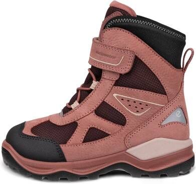 ECCO Snow Mountain Kinderen waterdichte winterlaars van nubuck Pink Size: 28 (UK 10-10.5)