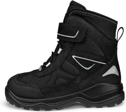 ECCO Snow Mountain Kinderen waterdichte winterlaars van nubuck Zwart Size: 36 (UK 3.5)