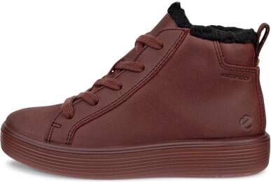 ECCO Soft 60 K Kinderen waterdichte schoen van nubuck Bordeauxrood Size: 31 (UK 12.5-13)