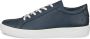 ECCO Soft 60 M Heren leren sneaker Marineblauw Size: 45 (UK 10.5-11) - Thumbnail 1