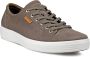 ECCO Soft 7 M Heren nubuck sneaker Grijs Size: 45 (UK 10.5-11) - Thumbnail 1