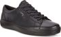 ECCO Soft 7 M Heren leren sneaker Zwart Size: 45 (UK 10.5-11) - Thumbnail 1