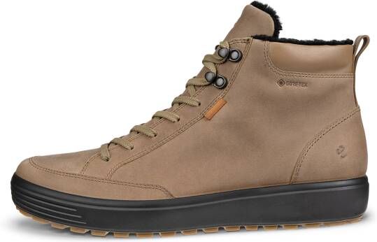 ECCO Soft 7 Tred M Heren halfhoge laars van nubuck met Gore-Tex Bruin Size: 45 (UK 10.5-11)