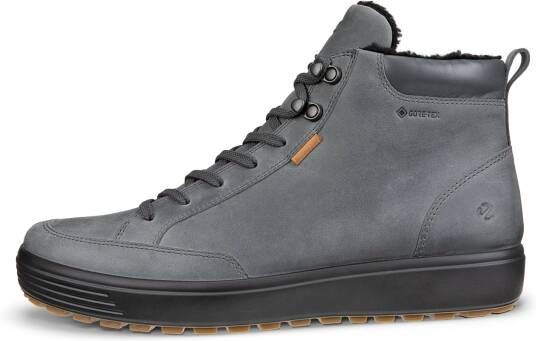 ECCO Soft 7 Tred M Heren halfhoge laars van nubuck met Gore-Tex Grijs Size: 45 (UK 10.5-11)