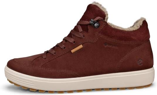 ECCO Soft 7 Tred W Dames halfhoge laars van nubuck met Gore-Tex Bruin Size: 35 (UK 2.5-3)