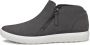 ECCO Soft 7 W Dames nubuck enkellaarsje met rits Grijs Size: 36 (UK 3.5-4) - Thumbnail 1