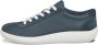 ECCO Soft Zero M Heren leren sneaker Marineblauw Size: 45 (UK 10.5-11) - Thumbnail 1