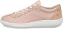 ECCO Soft Zero W Dames leren sneaker Pink Size: 36 (UK 3.5-4) - Thumbnail 1