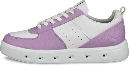 ECCO Street 720 W Dames leren sneaker met Gore-Tex Purper Size: 36 (UK 3.5-4)