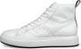 ECCO Street Ace M Heren hoge leren sneaker Wit Size: 42 (UK 8-8.5) - Thumbnail 1