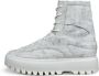 ECCO Street Ace RAL7000 M Heren hoge sneaker in leer Wit Size: 45 (UK 10.5-11) - Thumbnail 1