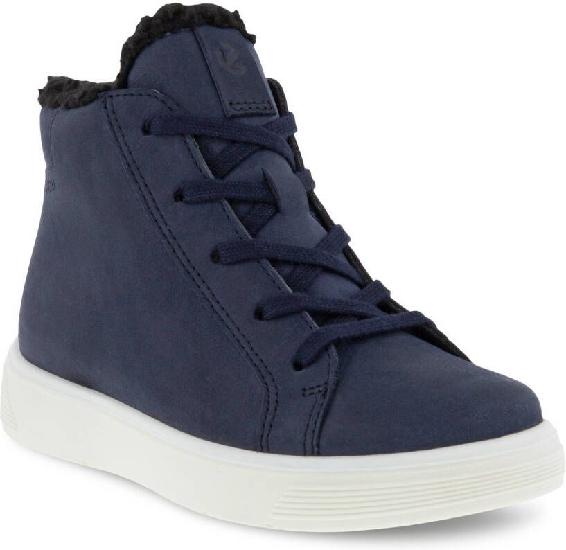 ECCO Street Tray K Kinderen nubuck Gore-Tex schoen Marineblauw Size: 37 (UK 4-4.5)