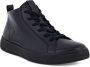 ECCO Street Tray M Heren high-top leren sneaker met Gore-Tex Zwart Size: 40 (UK 6.5-7) - Thumbnail 1