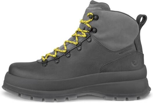 ECCO Track 30 M Heren leren waterdichte veterboots Grijs Size: 47 (UK 12-12.5)