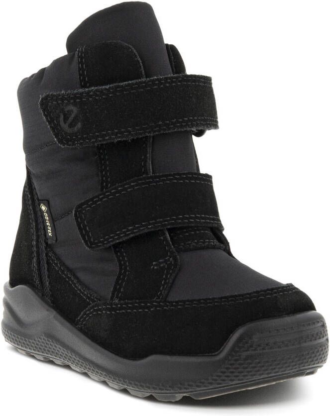 ECCO Urban Mini Kinderen halfhoge suède laars met Gore-Tex Zwart Size: 28 (UK 10-10.5)