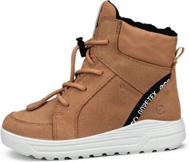 ECCO Urban Snowboarder Kinderen suède winterlaars met Gore-Tex Bruin Size: 37 (UK 4-4.5)