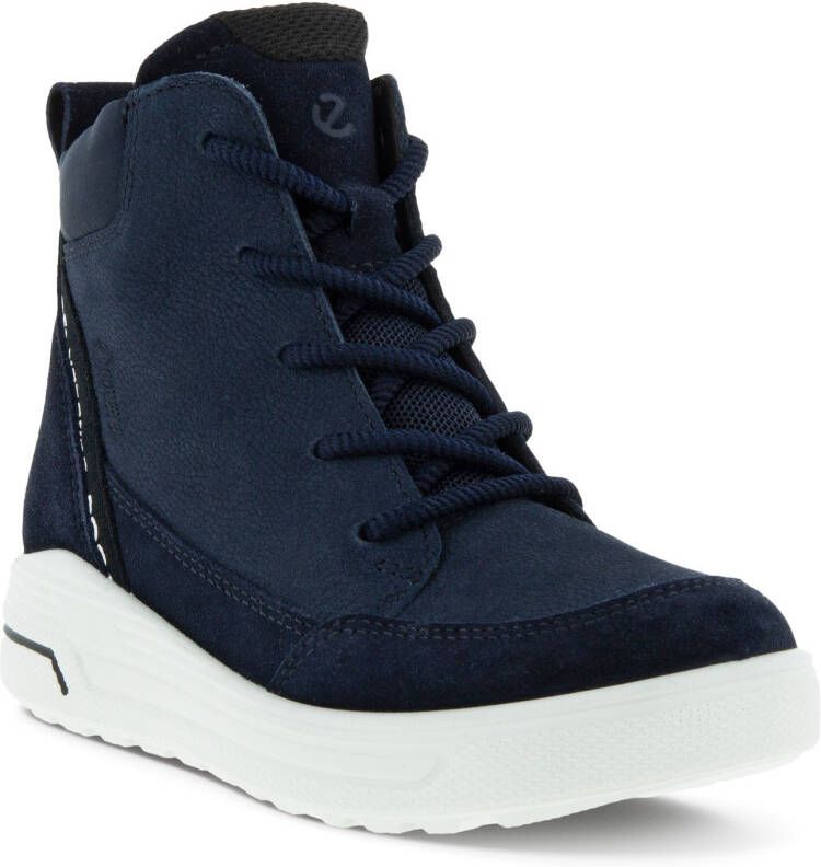 ECCO Urban Snowboarder Kinderen winterlaars van nubuck met Gore-Tex Marineblauw Size: 37 (UK 4-4.5)