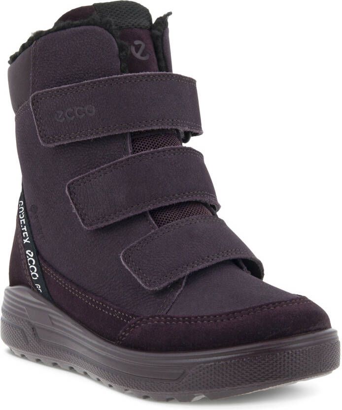 ECCO Urban Snowboarder Kinderen winterlaars van nubuck met Gore-Tex Purper Size: 27 (UK 9.5)