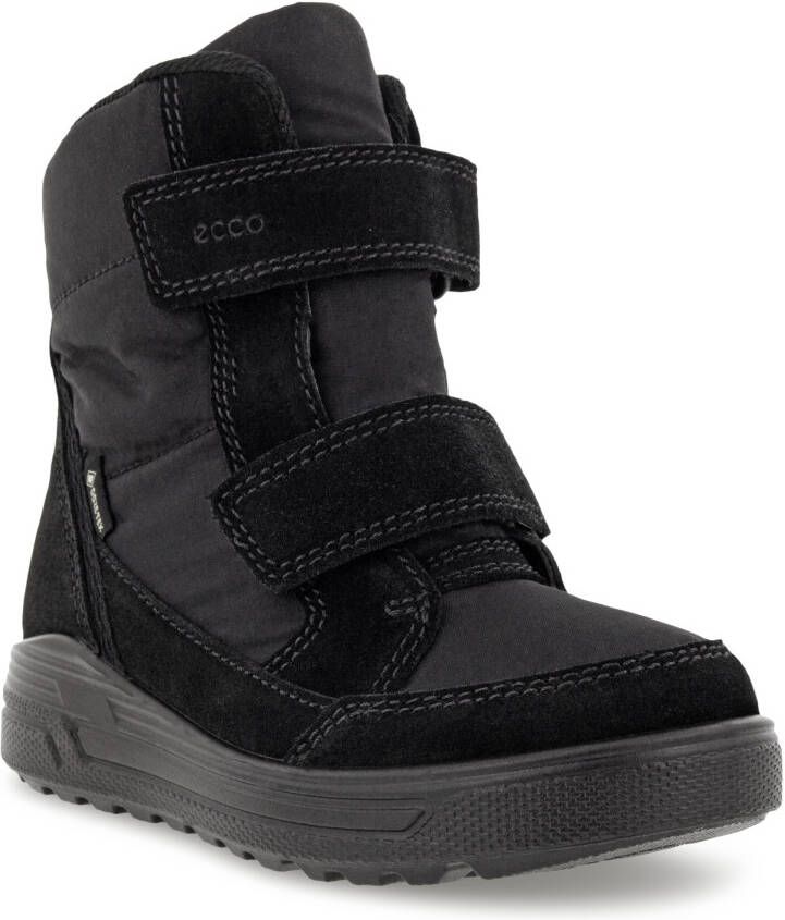 ECCO Urban Snowboarder Kinderen suède winterlaars met Gore-Tex Zwart Size: 37 (UK 4-4.5)