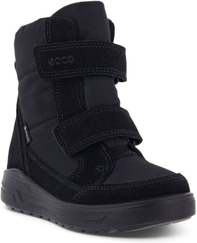 ECCO Urban Snowboarder Kinderen suède winterlaars met Gore-Tex Zwart Size: 28 (UK 10-10.5)