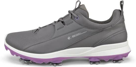 ECCO W Golf Biom Tour Dames waterdichte leren golfschoen Grijs Size: 36 (UK 3.5-4)