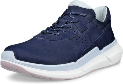 ECCO Biom 2.2 W Dames leren sneaker Blauw Size: 41 (UK 7.5)