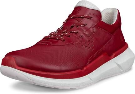 ECCO Biom 2.2 W Dames leren sneaker Rood Size: 35 (UK 2.5-3)