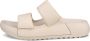 ECCO Cozmo PF W Dames leren sandaal met twee bandjes Beige Size: 36 (UK 3.5-4) - Thumbnail 2