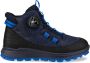 ECCO Exostrike Kids Kinderen waterdichte halfhoge outdoorboot van nubuck Blauw Size: 28 (UK 10-10.5) - Thumbnail 2