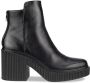 ECCO Fluted Heel Dames leren enkellaars Zwart Size: 36 (UK 3.5-4) - Thumbnail 2