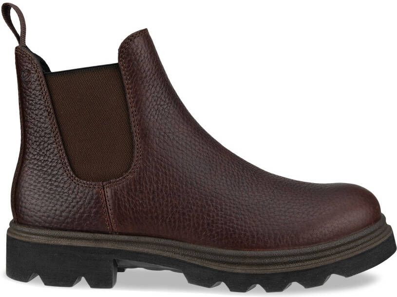 ECCO Grainer W Dames leren Chelsea boot Bruin Size: 36 (UK 3.5-4)