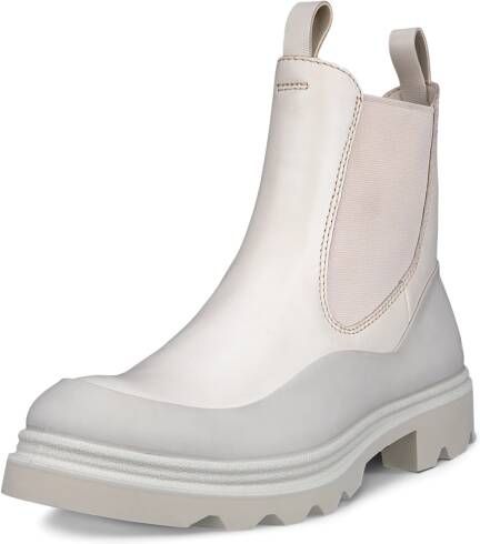 ECCO Grainer W Dames leren Chelsea boot Beige Size: 37 (UK 4.5)