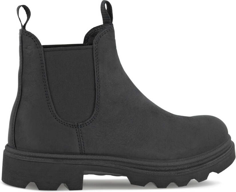 ECCO Grainer W Dames nubuck Chelsea boot Zwart Size: 36 (UK 3.5-4)