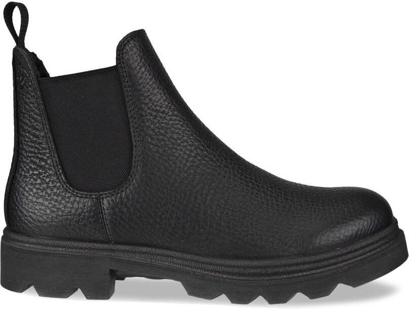 ECCO Grainer W Dames leren Chelsea boot Zwart Size: 37 (UK 4.5)