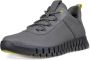 ECCO Gruuv M Heren leren sneaker Grijs Size: 45 (UK 10.5-11) - Thumbnail 2