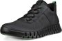 ECCO Gruuv M Heren leren sneaker Zwart Size: 45 (UK 10.5-11) - Thumbnail 2