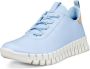 ECCO Gruuv W Dames leren sneaker Blauw Size: 35 (UK 2.5-3) - Thumbnail 2