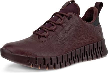 ECCO Gruuv W Dames leren sneaker met Gore-Tex Purper Size: 36 (UK 3.5-4)