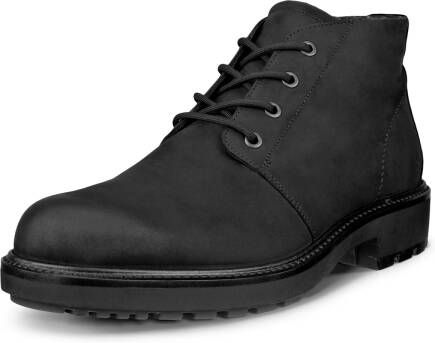 ECCO Metropole Oslo Heren chukka boot van nubuck Zwart Size: 41 (UK 7.5)