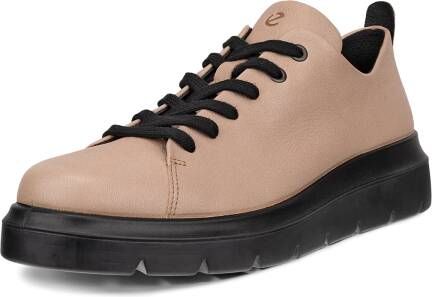 ECCO Nouvelle Dames leren veterschoen Beige Size: 36 (UK 3.5-4)