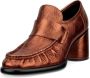 ECCO Sculpted LX 55 Dames leren loafer met hak Bruin Size: 40 (UK 6.5-7) - Thumbnail 2