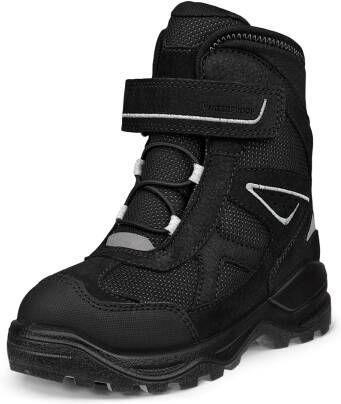 ECCO Snow Mountain Kinderen waterdichte winterlaars van nubuck Zwart Size: 36 (UK 3.5)