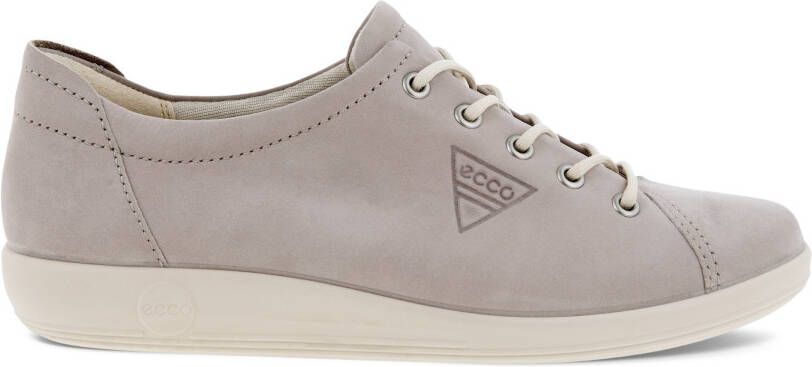 ECCO Soft 2.0 Dames nubuck wandelschoen Grijs Size: 36 (UK 3.5-4)