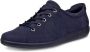 ECCO Soft 2.0 Dames nubuck wandelschoen Marineblauw Size: 38 (UK 5-5.5) - Thumbnail 2