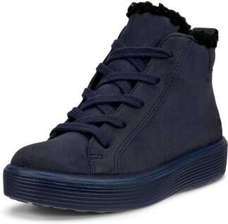 ECCO Soft 60 K Kinderen waterdichte schoen van nubuck Marineblauw Size: 27 (UK 9.5)